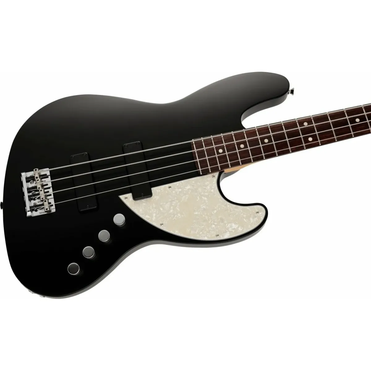 Fender Made in Japan Elemental Jazz Bass HH RW SBK. - BimotorDJ